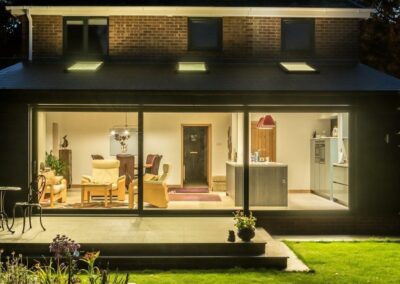 aïr sliding doors, seamless threshold between interior and exterior