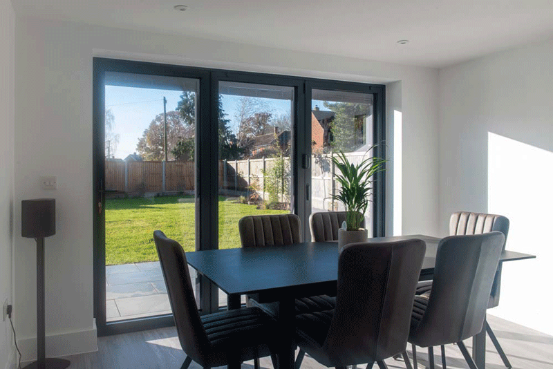 Animation showing the Colchester new-build glazing scheme by Windows Etc