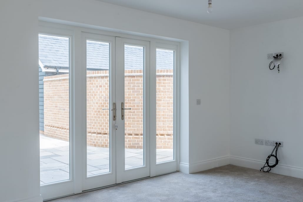 Bereco timber sash windows on Victorian-style double front elevation