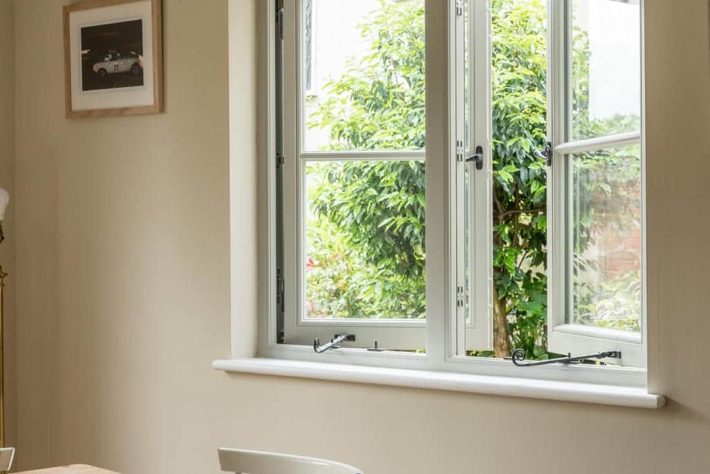 Bereco timber windows on listed building former Post Office
