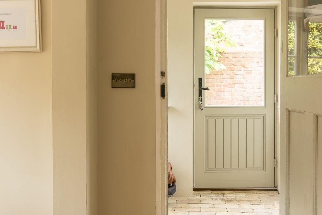 Bereco timber windows in Farrow & Ball paint on picturesque English village property