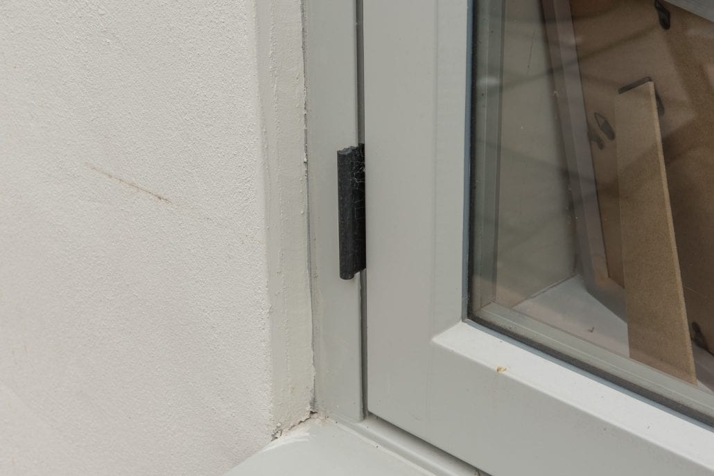 Bereco timber windows finished in Farrow & Ball paint on historic building