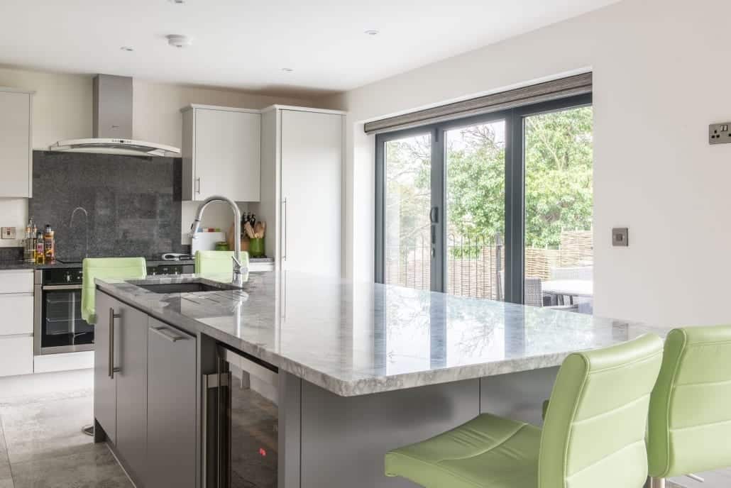 Origin flush sash aluminium windows, Hall of Light, Essex/Suffolk