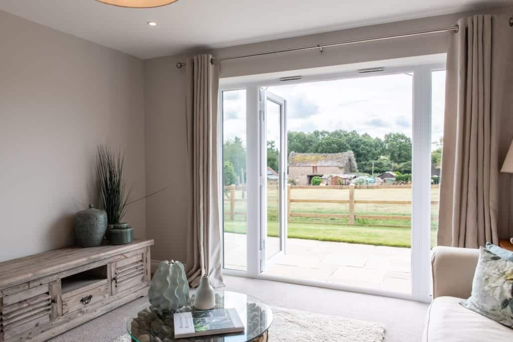 Duraflex double glazing on a bungalow development, Windows Etc trade project