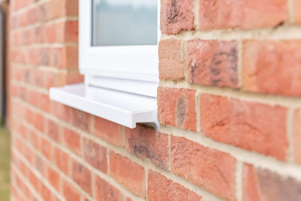 Residor door and Duraflex window combination on bungalow plot