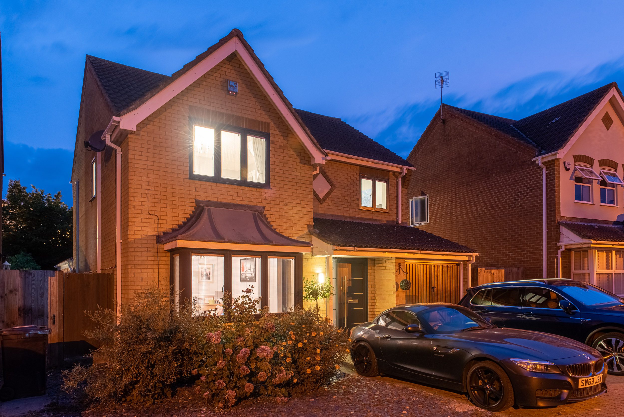 Origin aluminium windows, Colchester residential project