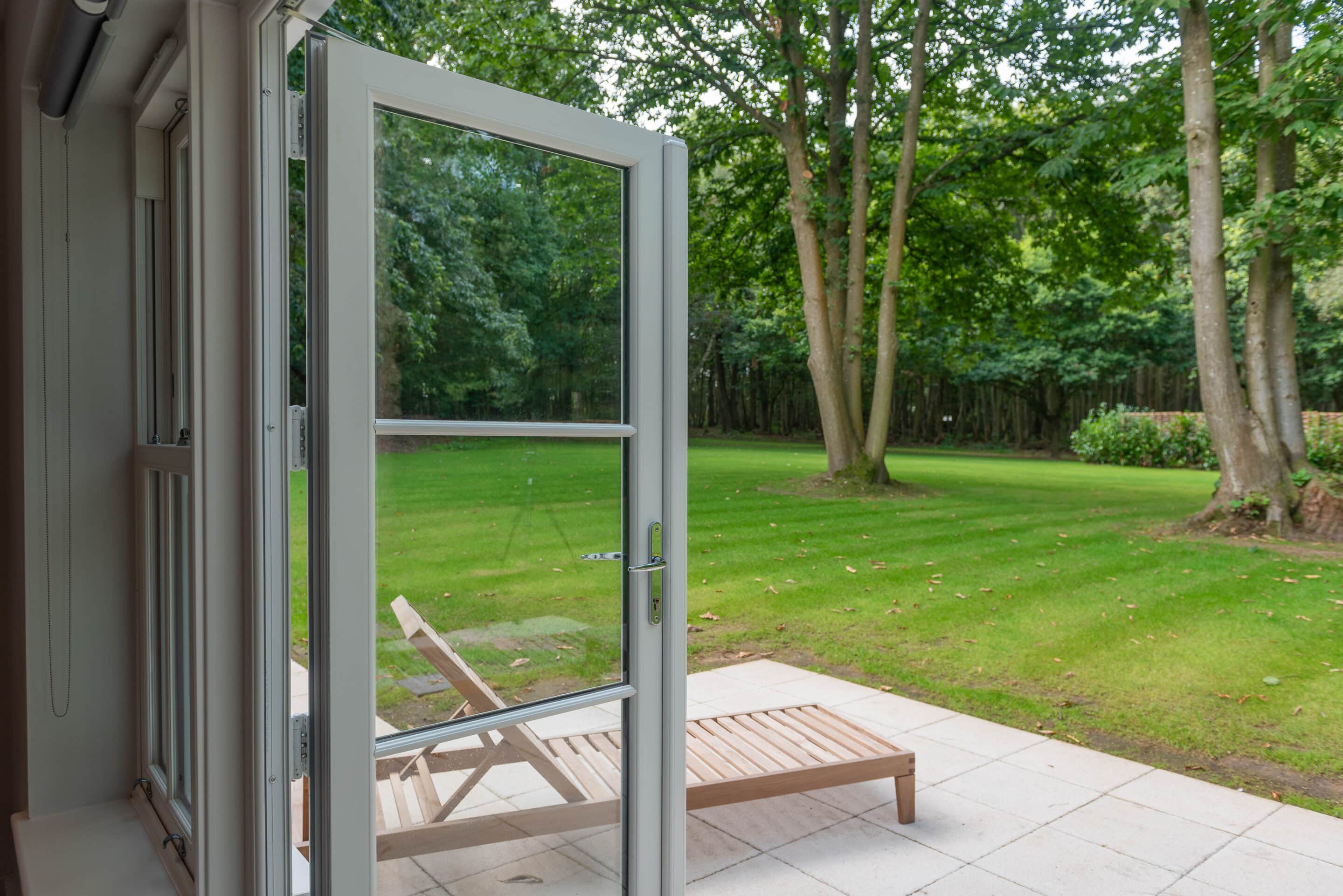 Gatehouse interior with Heritage vertical slider windows and refined finishes