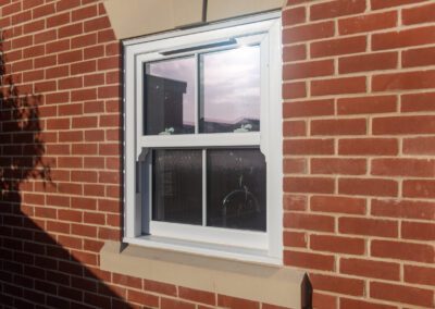 uPVC French doors with floor-to-ceiling glass, new-build Essex/Suffolk