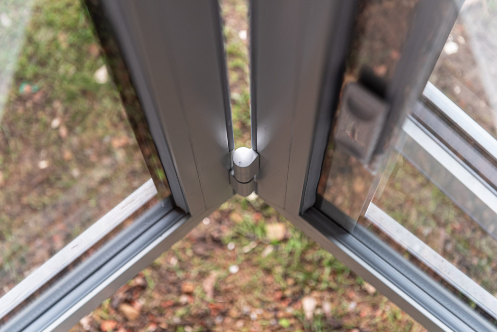 Garage conversion with smart cladding and galvanised Roofart guttering