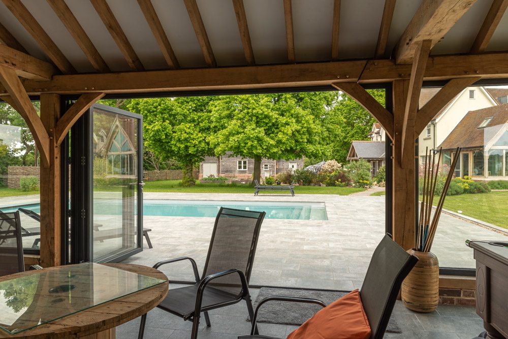 The pool house | Windows Etc