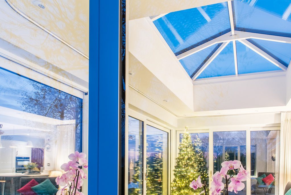 uPVC casement windows on the chalet conversion exterior