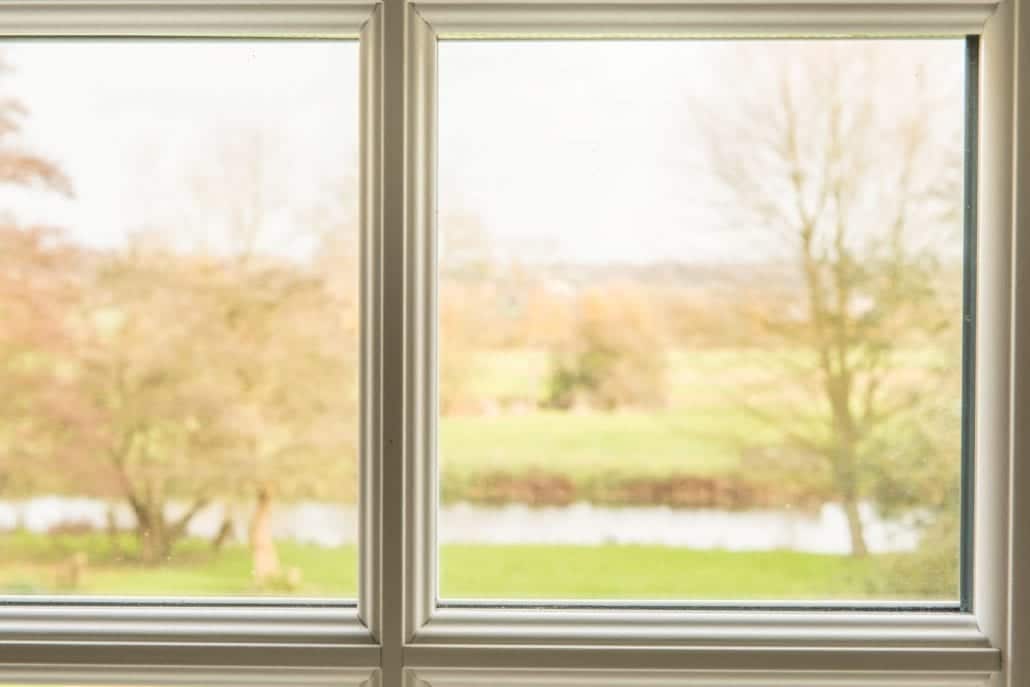 Stormproof uPVC window installation, traditional rural property, Windows Etc
