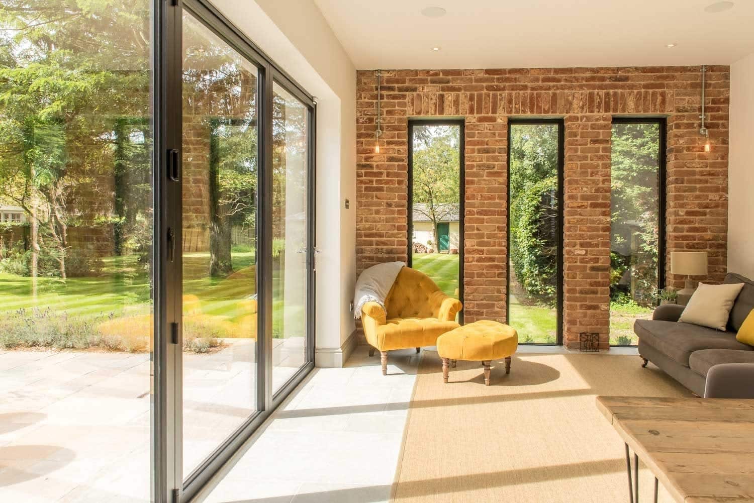 Aluminium bifolds doors