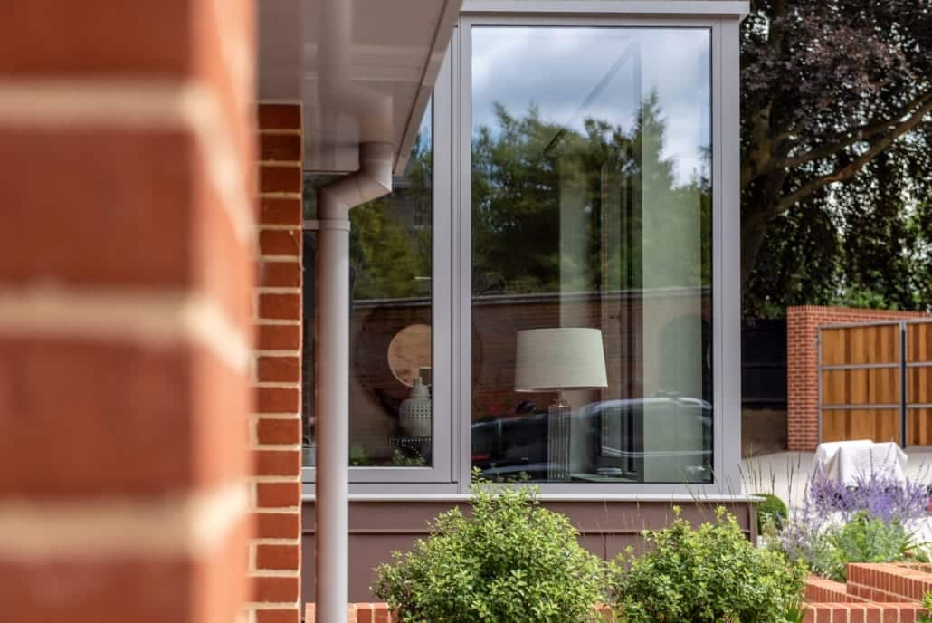 Origin sliding doors with slim aluminium frames