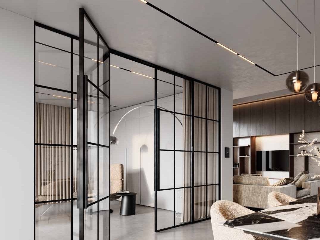 Hinged doors