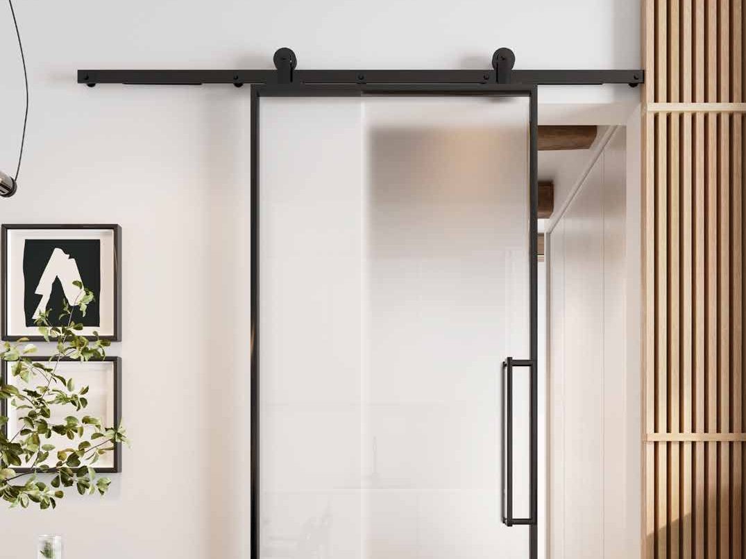 Sliding doors with loft rollers