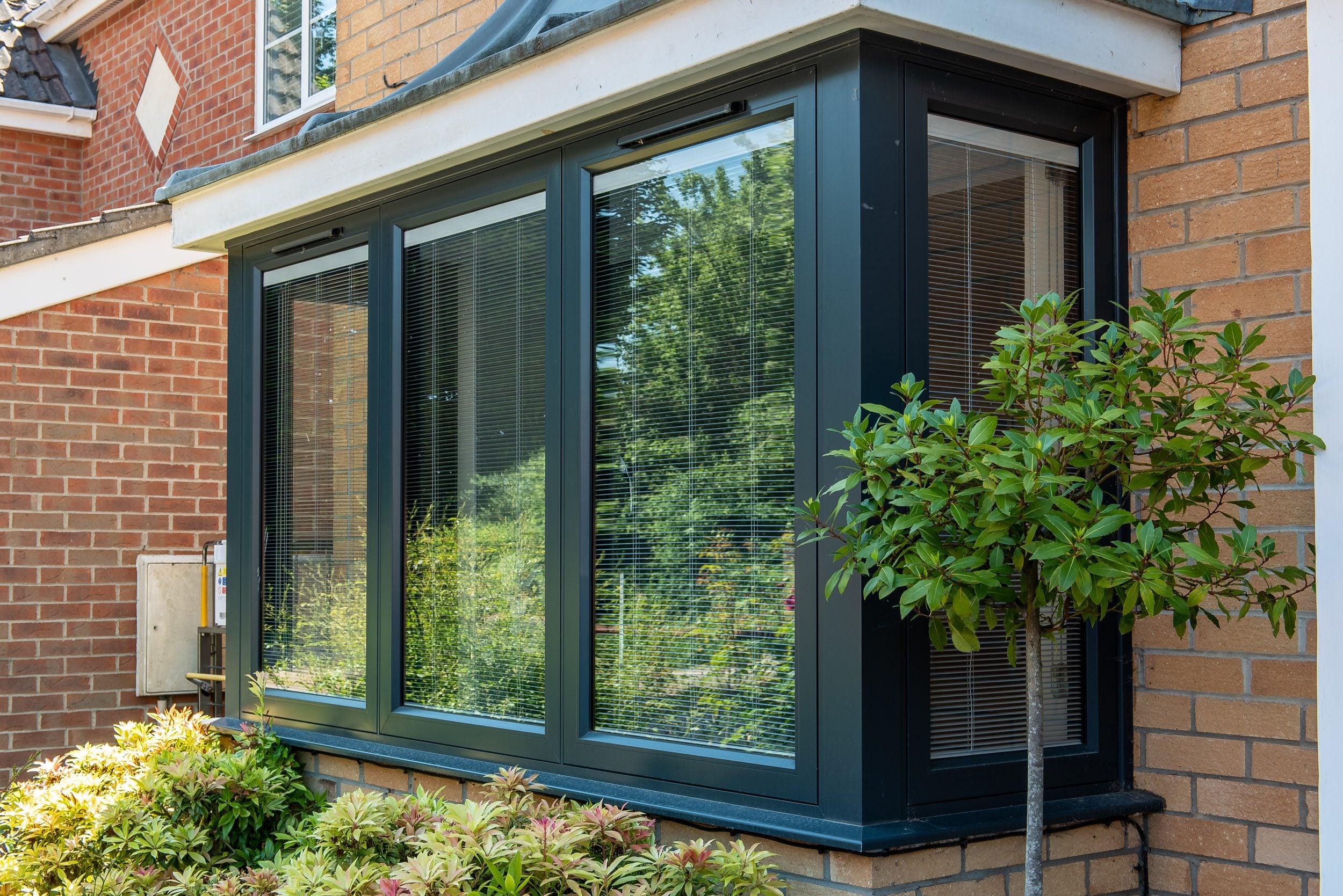 Black Aluminium windows